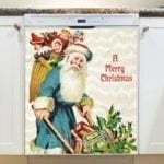 Christmas - Victorian Holiday #19 - A Merry Christmas Dishwasher Sticker