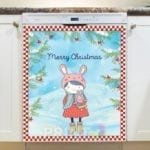 Holiday with Best Friends #2 - Merry Christmas Dishwasher Sticker