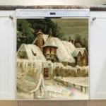 Christmas - Victorian Holiday #8 Dishwasher Sticker