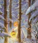 Christmas - Victorian Holiday Dishwasher Sticker