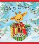 Christmas - Christmas in the Magical Forest #2 - Merry Christmas Dishwasher Sticker