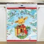 Christmas - Christmas in the Magical Forest #2 - Merry Christmas Dishwasher Sticker