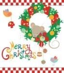 Christmas - Little Critters' Christmas #2 - Merry Christmas Dishwasher Sticker