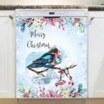 Woodland Christmas #3 - Merry Christmas Dishwasher Sticker