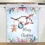232-woodland-christmas-1-merry-christmas-dishwasher-magnet Woodland Christmas #1 - Merry Christmas Dishwasher Sticker
