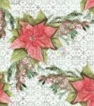 Christmas - Beautiful Poinsettia Flowers #2 Dishwasher Sticker
