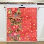 Christmas - Apple Cinnamon Design #2 Dishwasher Sticker
