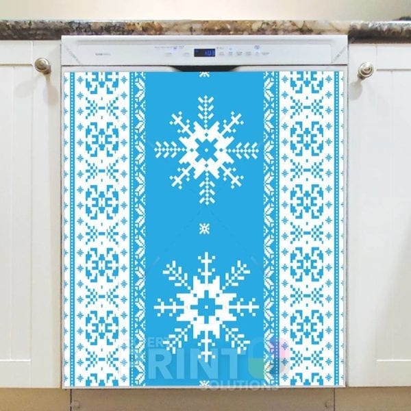 2366-christmas-scandinavian-christmas-3-dishwasher-magnet Christmas - Scandinavian Christmas #3 Dishwasher Sticker