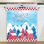 2369-christmas-all-hearts-come-home-for-christmas-dishwasher-magnet Christmas - All Hearts Come Home for Christmas Dishwasher Sticker