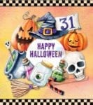 2474-happy-halloween-day Happy Halloween Day Dishwasher Sticker