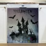 Halloween Castle Dishwasher Sticker