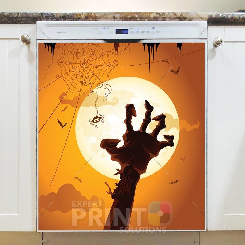 Zombie Hand Dishwasher Sticker