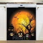 Pumpkin Lanterns Dishwasher Sticker