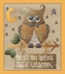 Owl of Wisdom - In all your getting Get Wisdom Dishwasher Sticker