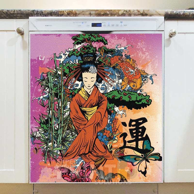 The Dream of Geisha Dishwasher Sticker