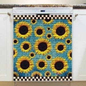 Beautiful Sunflowers #3 Dishwasher Sticker