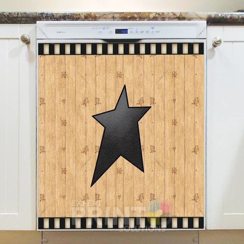 Primitive Star Dishwasher Sticker