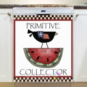 Primitive Collector Dishwasher Sticker