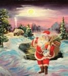 2641-santa-is-coming-tonight Santa is Coming Tonight Dishwasher Sticker