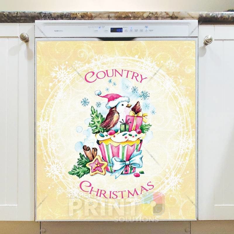 Let it Snow #2 - Country Christmas Dishwasher Sticker