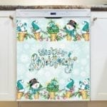 Let it Snow #4 - Merry Christmas Dishwasher Sticker