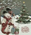 Beautiful Christmas Tale #1 - Merry Christmas Dishwasher Sticker