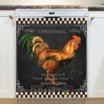 Vintage Farmhouse Rooster #3 Dishwasher Sticker
