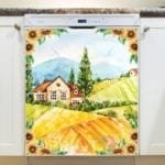 September Farmhouse Dishwasher Sticker