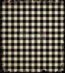 Farmhouse Buffalo Plaid Pattern - Black and Tan Dishwasher Sticker