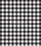 Farmhouse Buffalo Plaid Pattern - Black and White Dishwasher Sticker