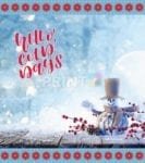Christmas - Hello Cold Days! Dishwasher Sticker