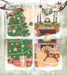 Christmas - Christmas Window Dishwasher Sticker