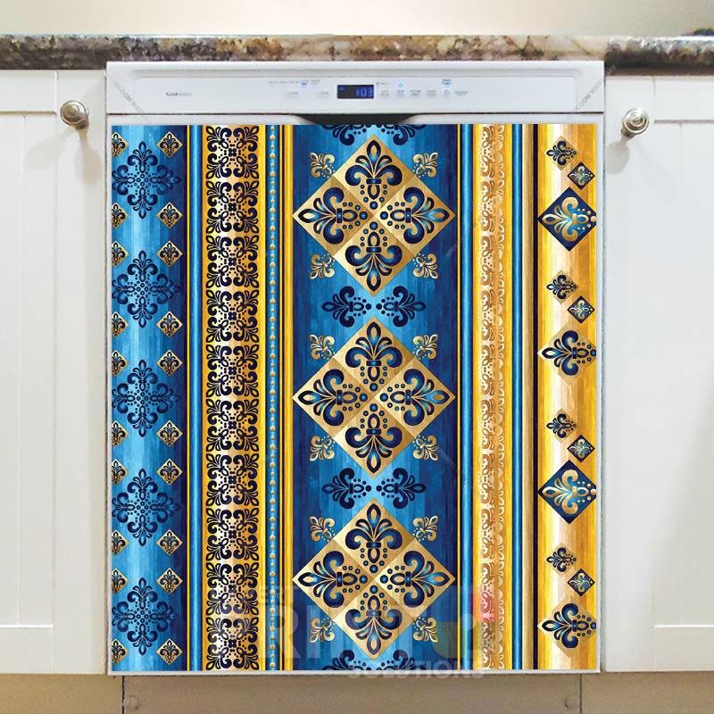 Beautiful Ethnic Native Boho Design Dishwasher Sticker