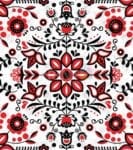 Beautiful Ethnic Native Boho Folk Design #1 Dishwasher Sticker