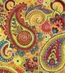 Beautiful Folk Ethnic Native Boho Paisley Design #18 Dishwasher Sticker