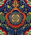 Beautiful Ethnic Native Boho Colorful Mandala Design #12 Dishwasher Sticker