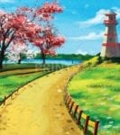 Seaside Holiday Dishwasher Sticker