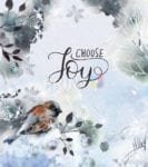 Christmas - Cold Winter Forest #2 - Choose Joy Dishwasher Sticker