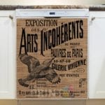 3116-farmhouse-burlap-pattern-gallery-poster-dishwasher-magnet Farmhouse Burlap Pattern - Gallery Poster Dishwasher Sticker