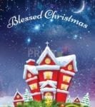 Christmas - Blessed Christmas Dishwasher Sticker