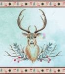 Christmas - Christmas Deer Dishwasher Sticker