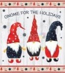 Christmas - Scandinavian Gnomes #5 - Gnome for the Holidays Dishwasher Sticker