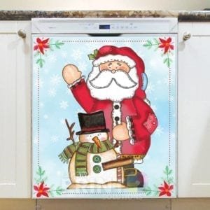 Christmas - Prim Country Christmas #78 Dishwasher Sticker