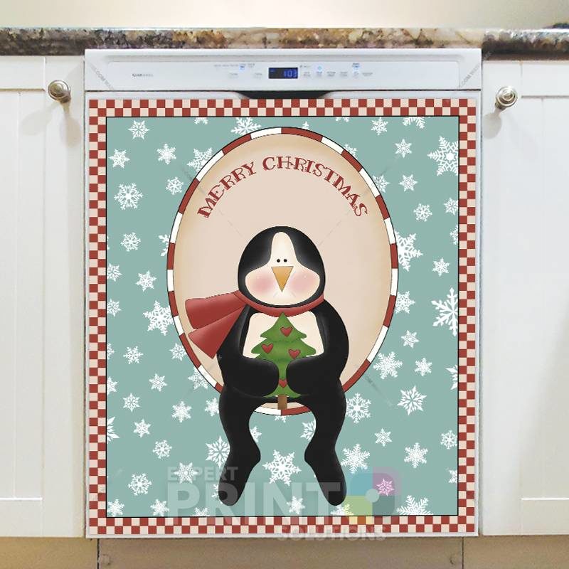 Prim Country Christmas #38 - Merry Christmas Dishwasher Sticker