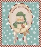 Prim Country Christmas #29 - Merry Christmas Dishwasher Sticker