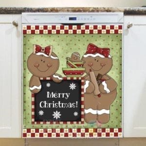 Prim Country Christmas #18 - Merry Christmas Dishwasher Sticker