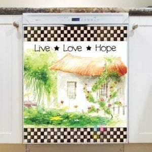 Live Love Hope Dishwasher Sticker