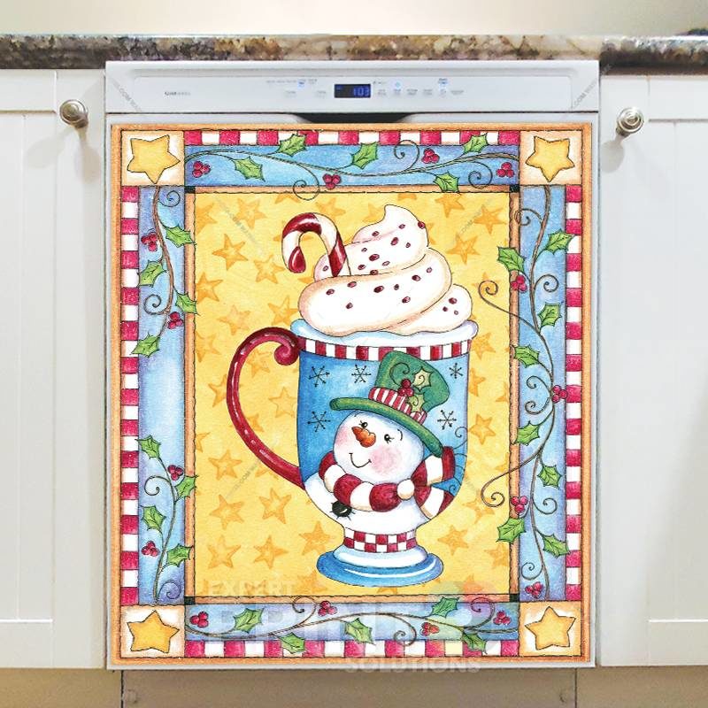Christmas - Sweet Christmas Holiday #57 Dishwasher Sticker