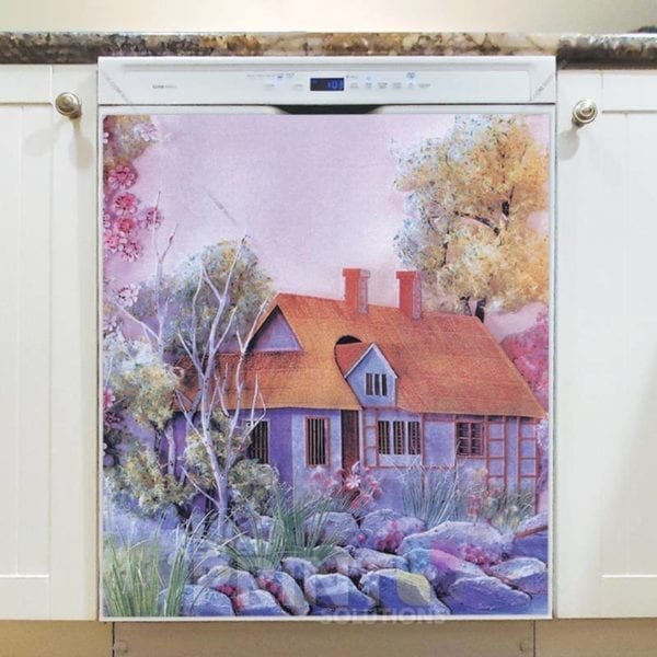 Purple Dawn Dishwasher Sticker