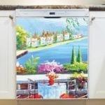 757-french-riviera-restaurant-dishwasher-magnet French Riviera Restaurant Dishwasher Sticker